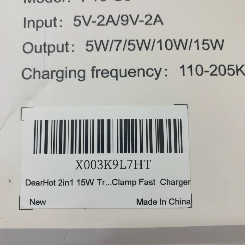 DEARHOT 2-in-1 Wireless Charging Stand Holder